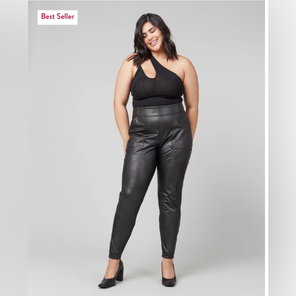 Spanx Leather-Like Jogger, brand new never worn, tags attached